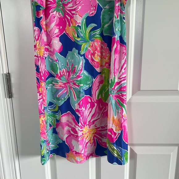 LILLY PULITZER Esmeralda Dress Jungle Utopia size XXS ($168) Ruffle - Picture 3 of 9